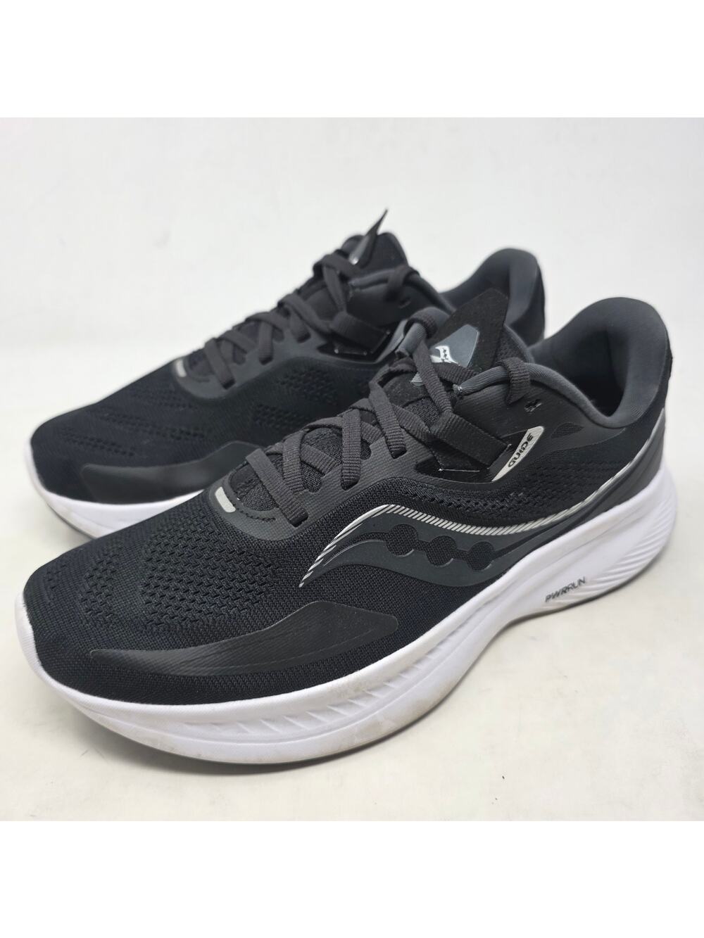 Saucony Womens Axon 2 Running Shoes Black White Size 10